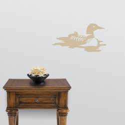 Loon and Chick Wall Decal