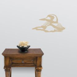 Detailed Loon Wall Decal