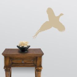 Flushed Pheasant Wall Decal