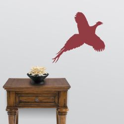 Flushed Pheasant Wall Decal