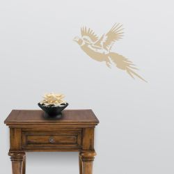 Pheasant in Flight Wall Decal