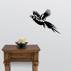 Pheasant in Flight Wall Decal