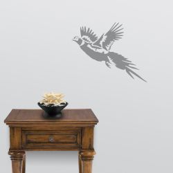 Pheasant in Flight Wall Decal