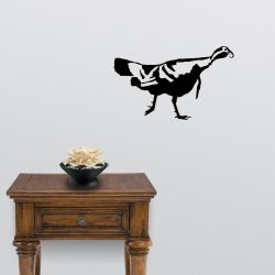 Turkey on the Run Wall Decal