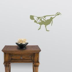 Turkey on the Run Wall Decal