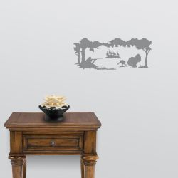 Taking a Trophy Tom Turkey Wall Decal