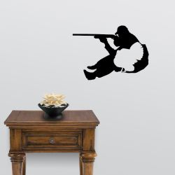 Turkey Hunter Wall Decal