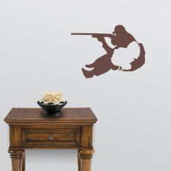 Turkey Hunter Wall Decal