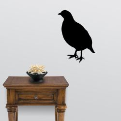 Partridge on Alert Wall Decal