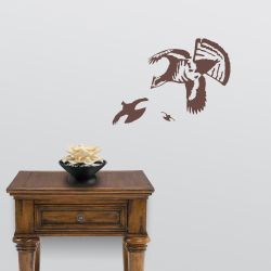 Winged Woods Grouse Wall Decal
