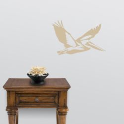 Flying Pelican Wall Decal