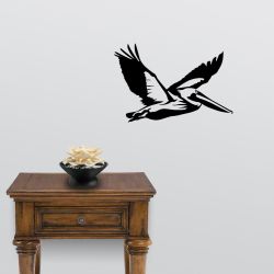 Flying Pelican Wall Decal