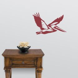 Flying Pelican Wall Decal