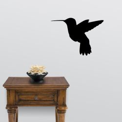 Hummingbird Silhouette Wall Decal