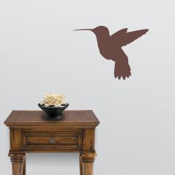 Hummingbird Silhouette Wall Decal