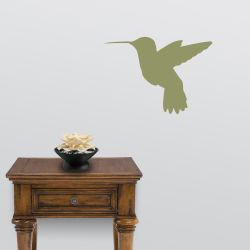 Hummingbird Silhouette Wall Decal