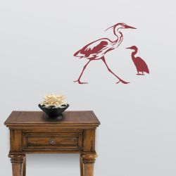 Great Herons Wall Decal