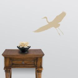 Heron in Flight Wall Decal