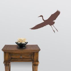 Heron in Flight Wall Decal