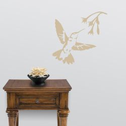 Hummingbird Nectar Wall Decal