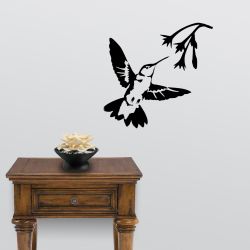 Hummingbird Nectar Wall Decal