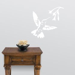 Hummingbird Nectar Wall Decal