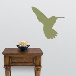 Hummingbird Hover Wall Decal