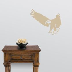 The Eagle is Landing Wall Decal