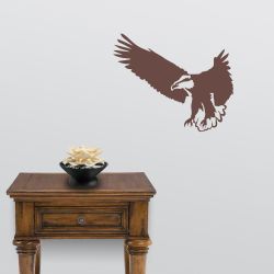 The Eagle is Landing Wall Decal