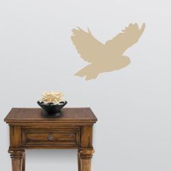 Owl in Flight Wall Decal