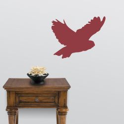 Owl in Flight Wall Decal