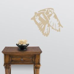 Silent Death Owl Wall Decal