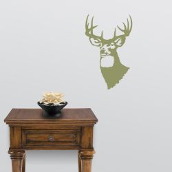 Whitetail Stag Wall Decal