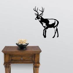 Cautious Buck Wall Decal