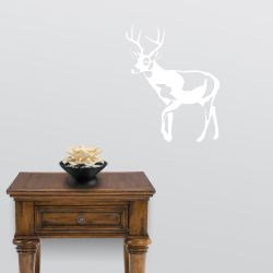 Cautious Buck Wall Decal