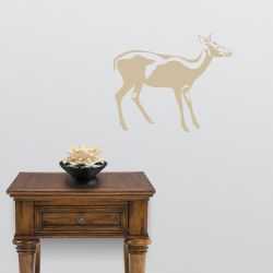 Startled Doe Wall Decal