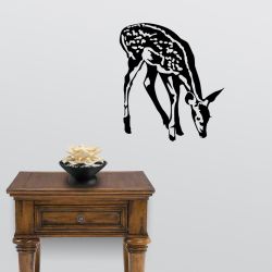 Feeding Fawn Wall Decal