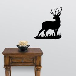 Mule Deer Buck Wall Decal