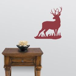 Mule Deer Buck Wall Decal