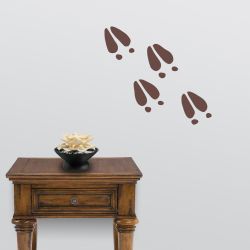 Deer Tracks Wall Decal