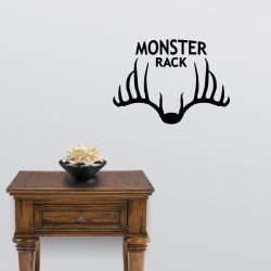 Monster Rack2 Wall Decal