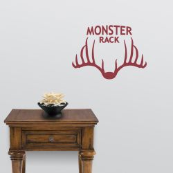 Monster Rack2 Wall Decal