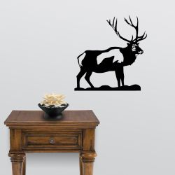 Bull Elk Wall Decal