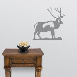 Bull Elk Wall Decal