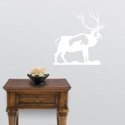 Bull Elk Wall Decal