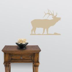 Bugling Elk Wall Decal