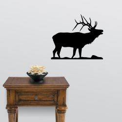 Bugling Elk Wall Decal