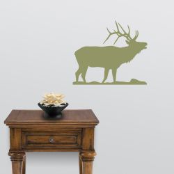 Bugling Elk Wall Decal