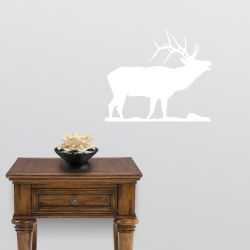 Bugling Elk Wall Decal