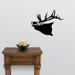 Bugling Bull Elk Wall Decal